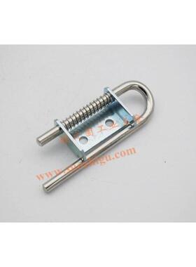 弹簧插销CX010 镀锌插销HL037 CL271机箱配电柜插销U型铰链合页