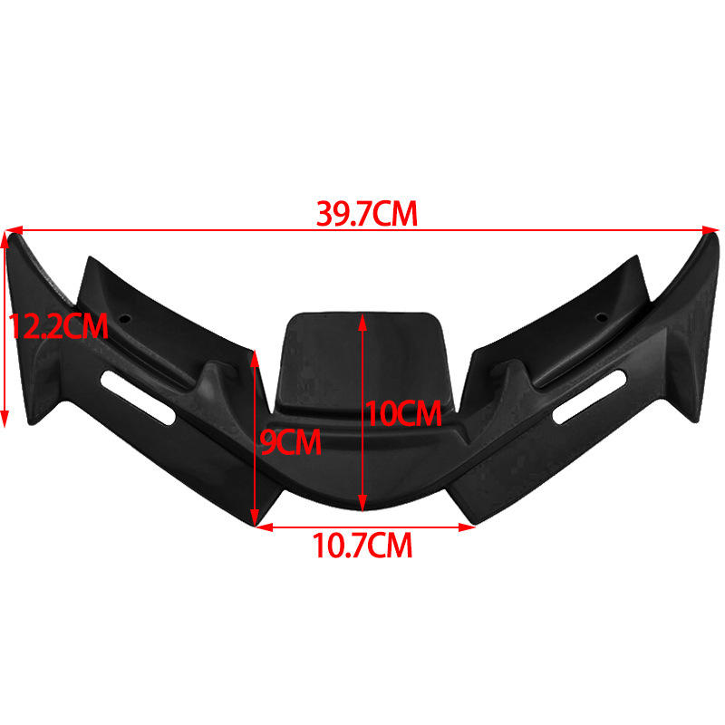 改装雅马哈R15 V4定风翼前空气动力学前扰流罩整流罩套件定风翼