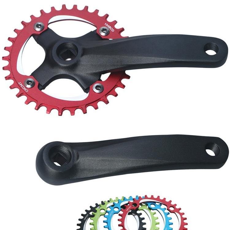 GANOPPER山地车曲柄牙盘 104BCD 自行车非一体牙盘  32/34/36/38t