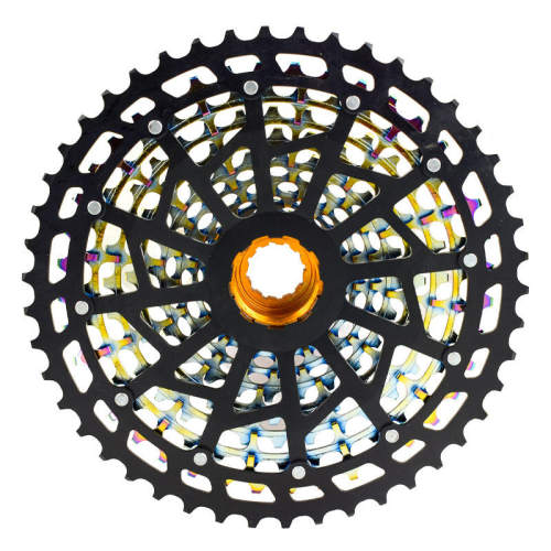 VG Sports XD铝合金轻量炫彩山地车卡式飞轮 11/12速10-46T10-51T