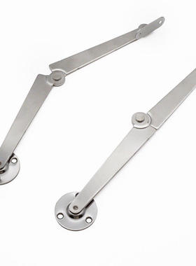 304不锈钢顶盖用支撑杆自动锁三点固定定型旋转撑杆HFX06-L200