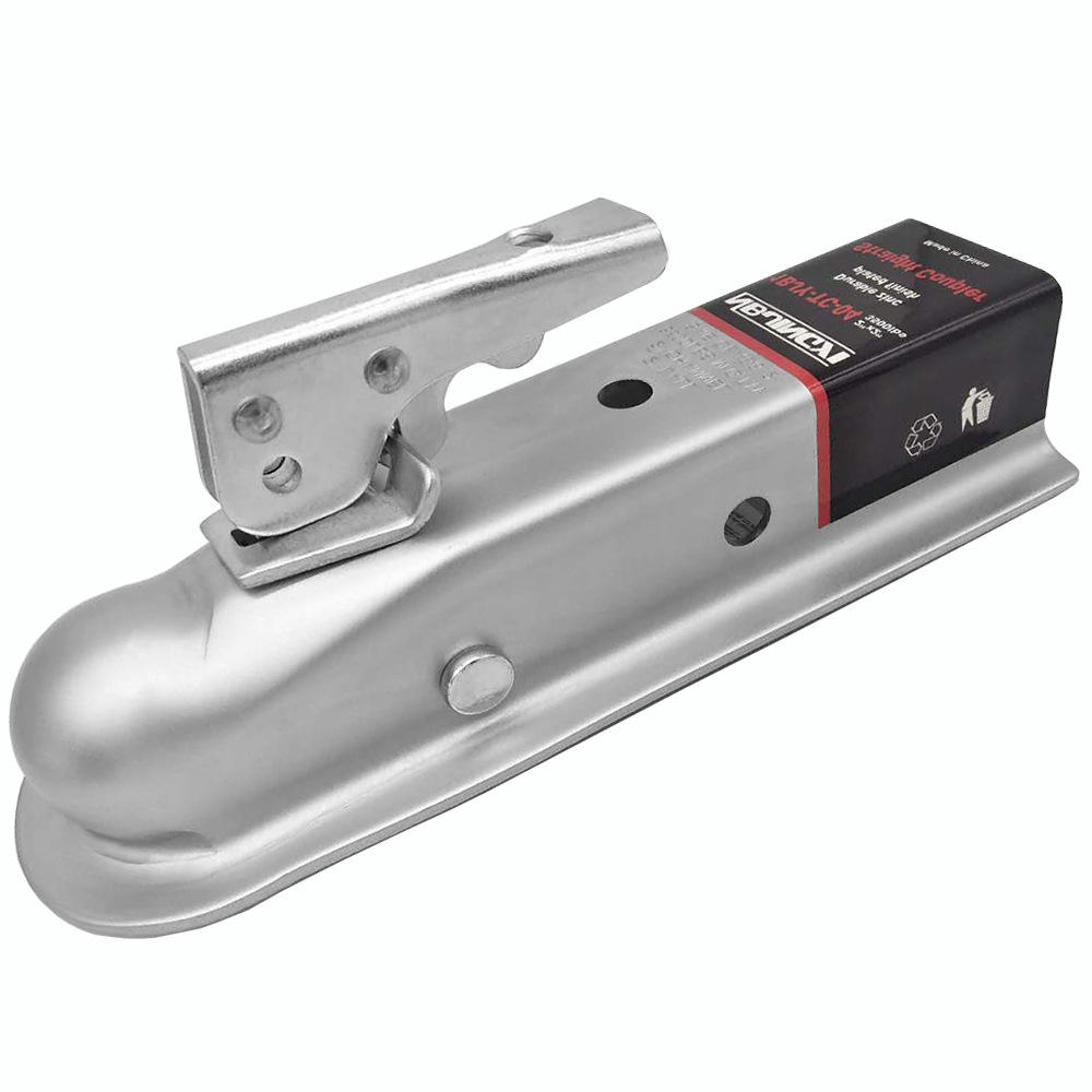 厂家供应2” 3500lbs拖车连接器拖车球罩 铝合金可调节方口拖车臂