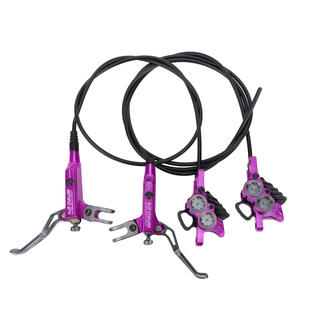 IIIPRO E4四活塞油刹 山地自行车油碟刹车CNC碟刹器后分体