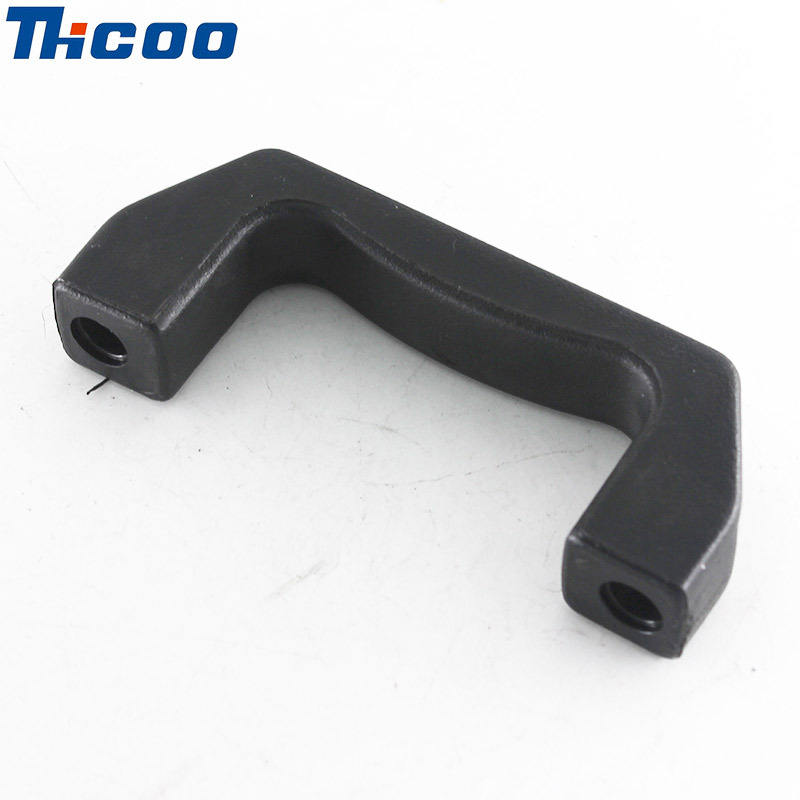 斯科黑色塑料制品弓形中置柜工业设备柜门复合通孔型拉手LS520-98