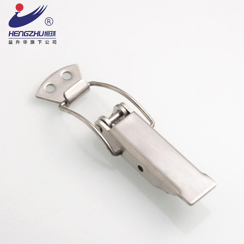 恒珠柜锁304不锈钢搭扣弹簧工具箱锁扣箱子卡扣固定箱扣DKS104