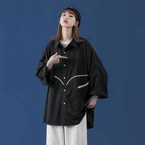 2021短袖衬衫五分袖七分袖八分袖这么多袖A061-C8055-P45ddd图片