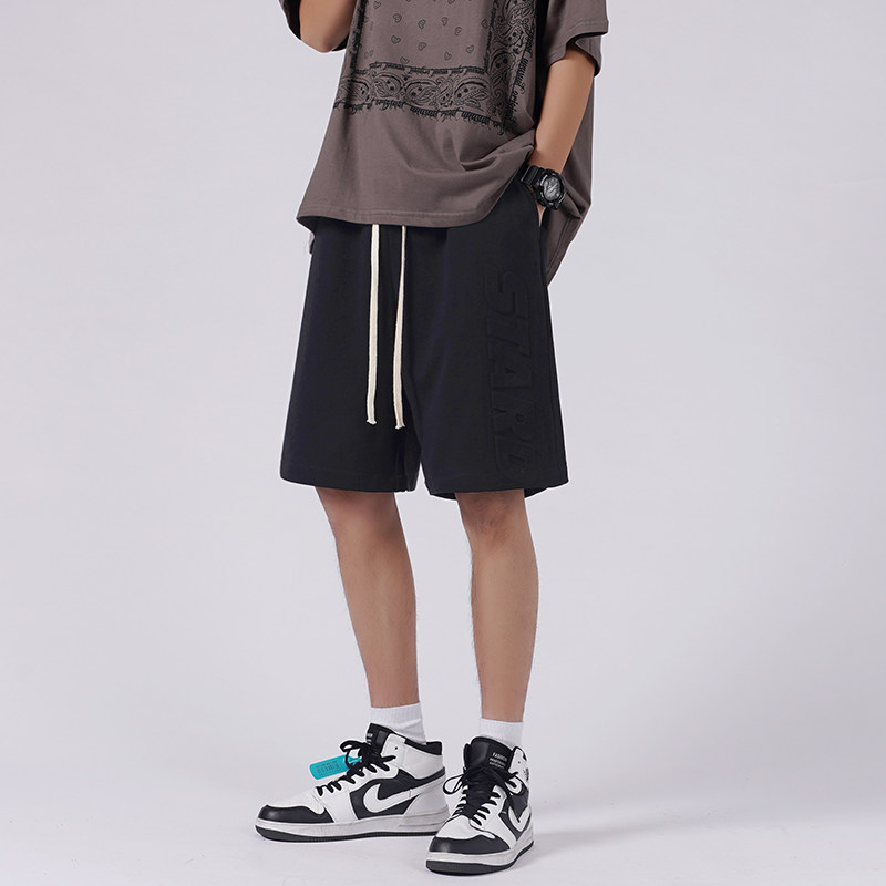 2021夏季新款青春五分裤男休闲男潮男短裤A061-DK356-P35控45,男装休闲裤,电商A061