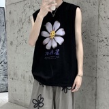 2021年夏季新款无袖背心T恤纯棉短袖T恤男A061-Bd，男装T恤，电商A061
