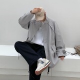 2021新款男士大码春款夹克A061-XJ七，男装夹克，电商A061