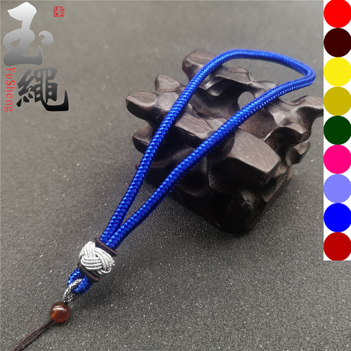 diy高档简约手工编织绳子手把件