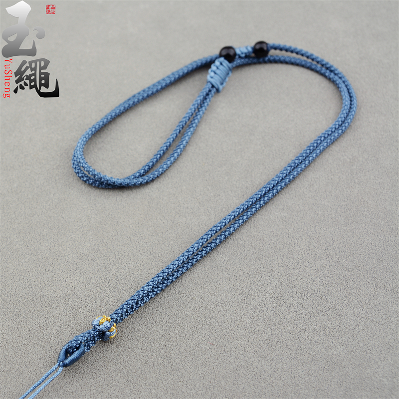 玉绳吊坠绳莲花座粗细款批发