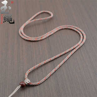 朱砂项链绳固定款套头挂件绳玉佩绳子貔貅平安扣檀木吊坠挂绳挂脖