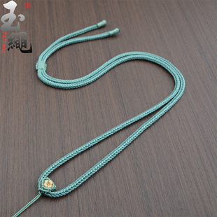精工3mm如意绳手工编织桃花项链绳子和田玉翡翠吊坠挂绳挂脖配绳