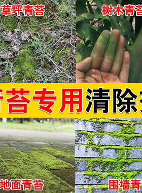 靓禾苔宁青苔净防除青苔专用药清除果树苗木草坪院子各类苔藓藻类