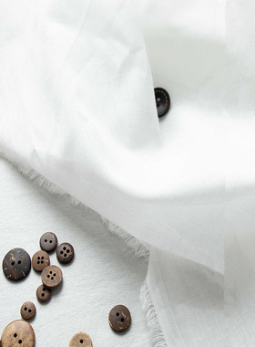 9088纯棉里布连衣裙子内衬全棉里白色薄棉汉服布里子面料宝宝服装