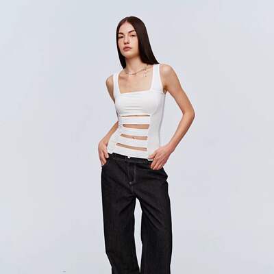 CSFC新款高弹遮副乳背心吊带