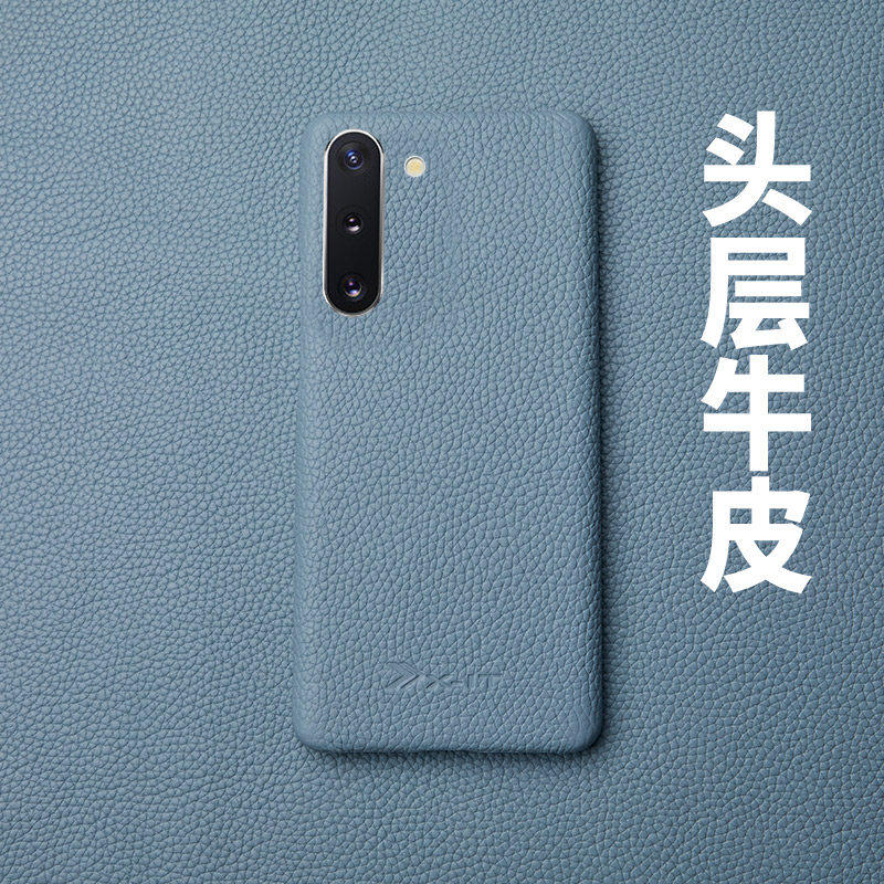 适用于三星s9手机壳真皮s8+保护套note10s10e防摔手机套s9男女5g版s8后外s9+新款note10十素皮