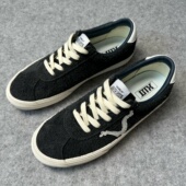 翻毛皮滑板鞋 Blends骨头联名低帮全麂皮经典 蓝色百搭复古休闲鞋