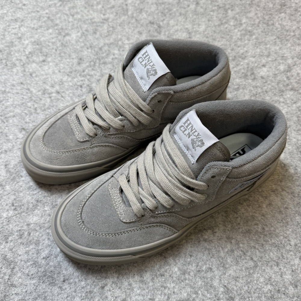NBHD联名HNLY CLN高级灰麂皮中帮男女休闲鞋百搭复古职业滑板鞋