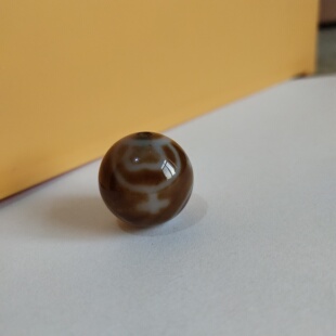 天然西藏玉髓老料宝瓶圆天珠散珠达洛正品diy手链配件配珠民族风