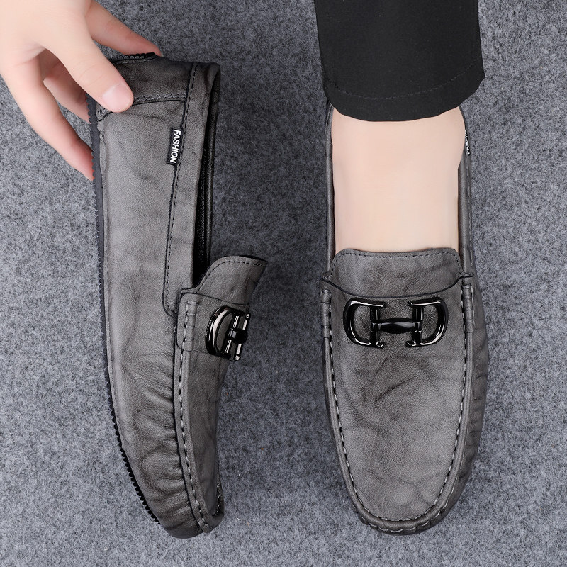 男鞋夏季真皮薄款透气商务休闲皮鞋潮流男士百搭一脚蹬软底豆豆鞋,自行车/骑行装备/零配件,自行车贴纸/反光贴,淘宝优惠券,粉丝福利购,淘宝优惠卷