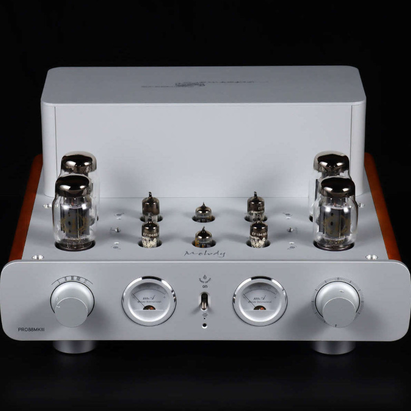 麦丽迪Pro88MKIII第三代Melody合并式HIFI胆机电子管AB类推挽功放