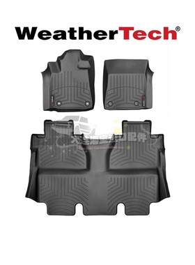 美国进口 WeatherTech 专用脚垫适用07-24款丰田Tundra坦途