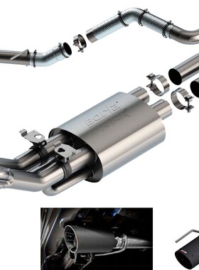 美国正品BORLA博拉排气系统套件适用21-23福特猛禽3.5 猛禽R 5.2