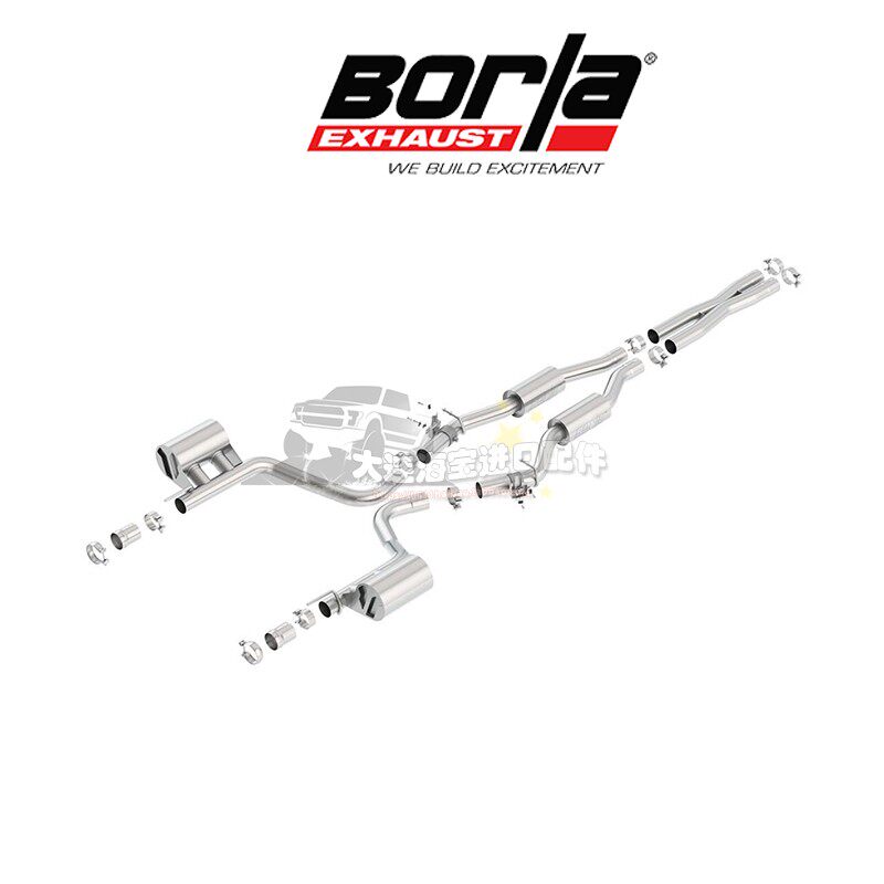 美国进口BORLA博拉排气系统套件适用道奇挑战者 SRT 392 6.4 L
