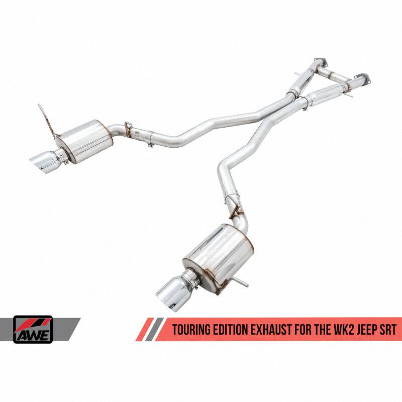 美国代购 AWE Tuning 性能排气套件适用14-21款大切诺基WK2 SRT