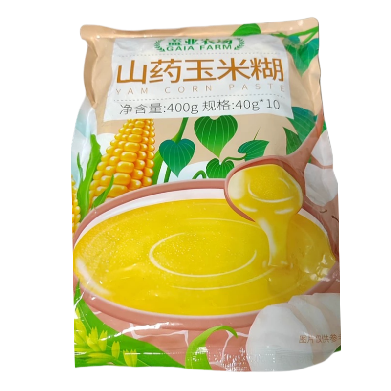 盖亚农场山药葛根猴头菇南瓜玉米糊羹粉即食冲饮早餐食品营养代餐