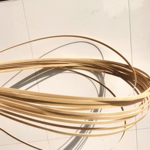 竹子竹片竹条头层二层竹篾竹丝条手工竹编鱼灯风筝杆骨架diy材料