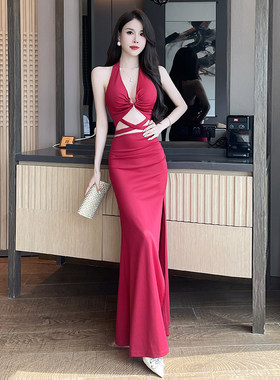 性感连衣裙按摩技师工作服