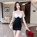 性感连衣裙时尚 按摩技师工作服 夜场酒店养生会所沐足疗SPA柔式