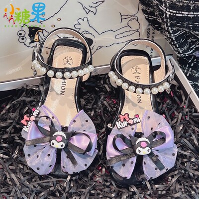 皮皮圆女童夏季软底公主凉鞋新款