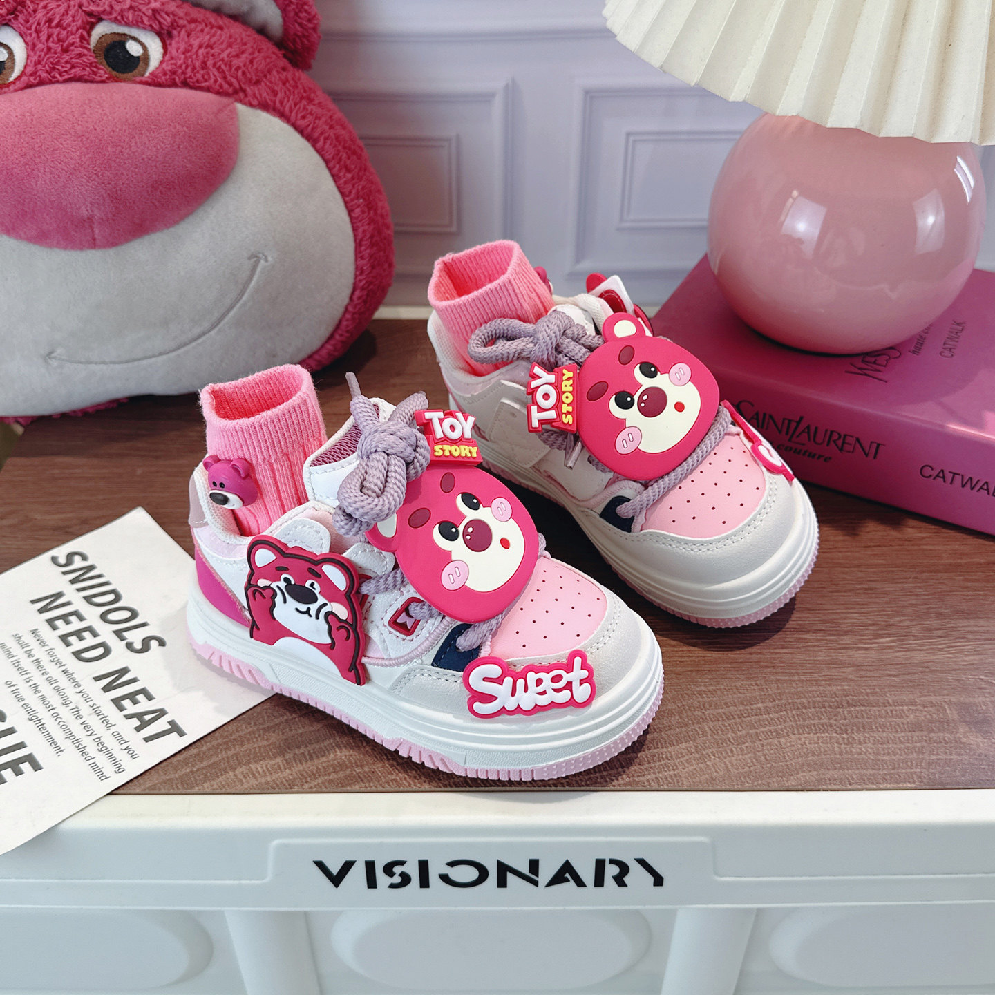 女童低帮板鞋春秋款皮面运动鞋