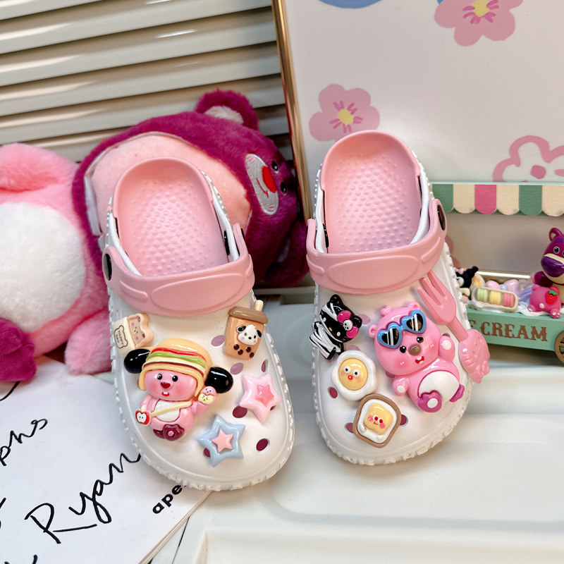 女童拖鞋夏款2026新款女孩爆款儿童洞洞鞋女款外穿轻便软底防滑女,童鞋/婴儿鞋/亲子鞋,儿童洞洞鞋,淘宝优惠券,粉丝福利购,淘宝优惠卷