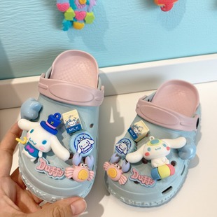 女童拖鞋2026新款夏天儿童外穿洋气女孩洞洞鞋eva材质防臭防滑女