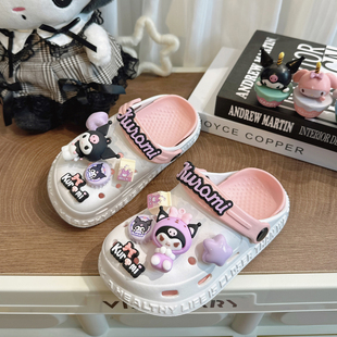 儿童拖鞋eva材质防臭防滑女款 女童超火网红洞洞鞋女孩小朋友外穿