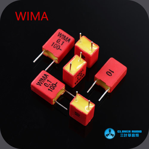 0.1uF 100V MKP2威马WIMA 音频无极薄膜电容104 100n全新德国原装