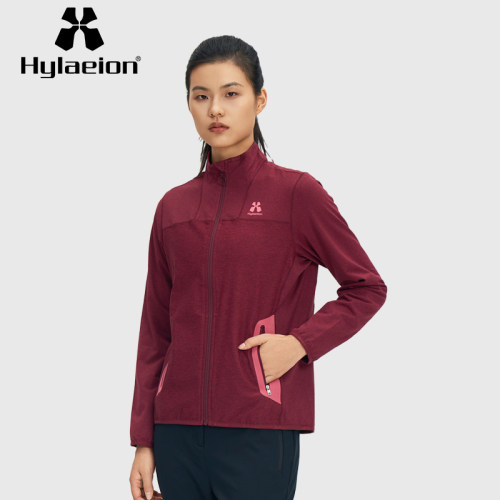 hylaeion跑步登山女立领防风保暖