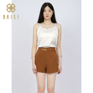 性感内搭小众休闲背心女 新品 百丝日系修身 纯色吊带上衣2024夏季