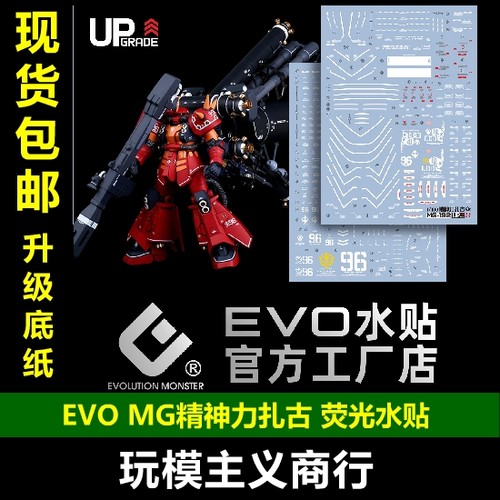MG精神力扎古MS06RKA版水贴