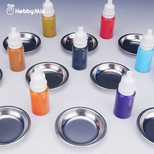 Бесплатная доставка HOBBY MIO цельнометаллическая палитра, устойчивая к коррозии, хороший помощник при окраске распылением.
