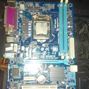 可维修技嘉主板GA-B75M-D3V，带i3-3220cpu包好，议价