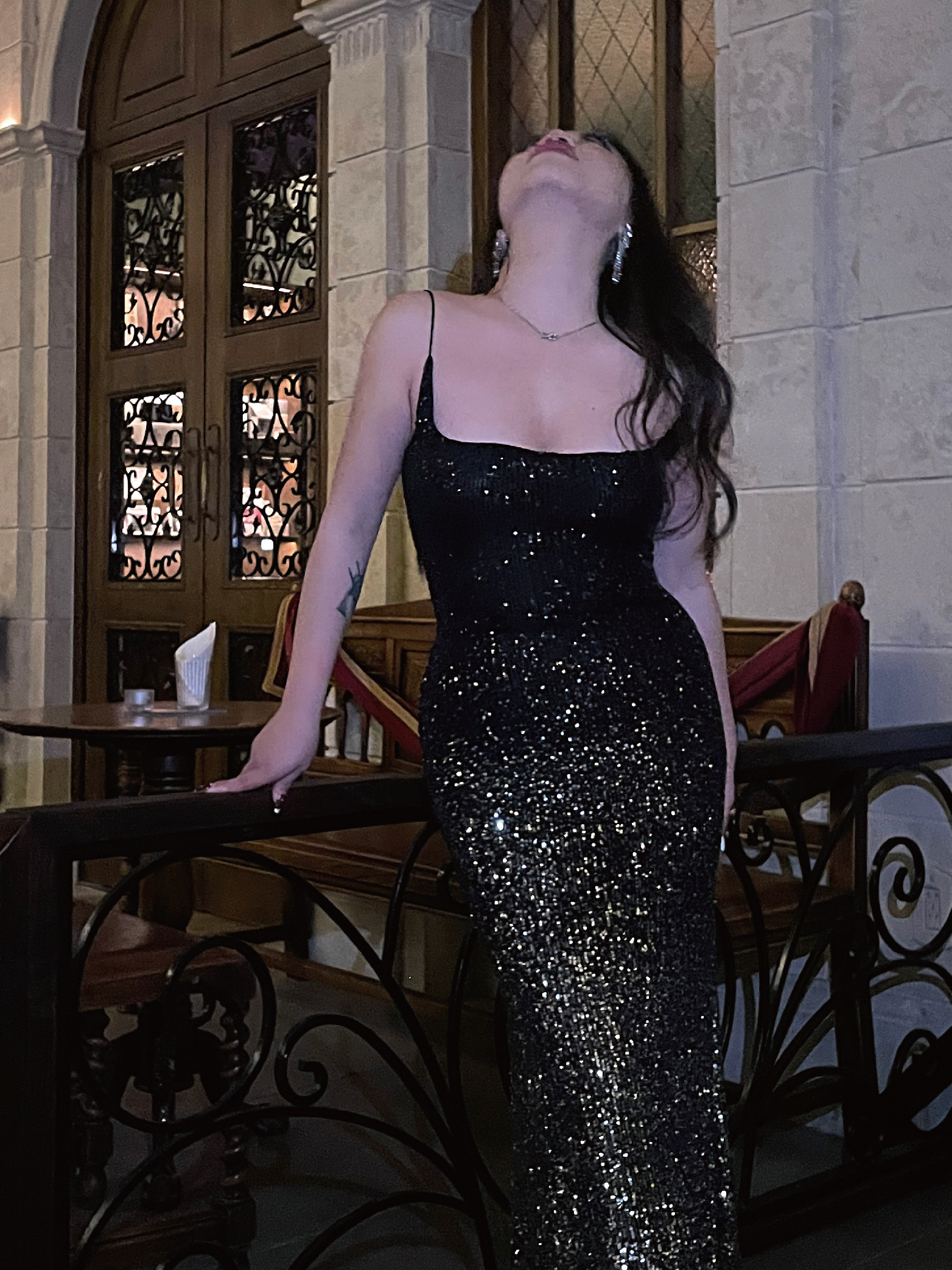 法式通勤鱼尾聚酯纤维渐变亮片