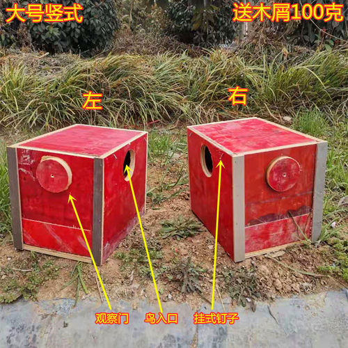 大号鸟窝鹦鹉窝竖式玄风虎皮下蛋