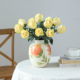 向日葵复古陶瓷花瓶摆件客厅水培插花创意高级感田园风装 饰品中式