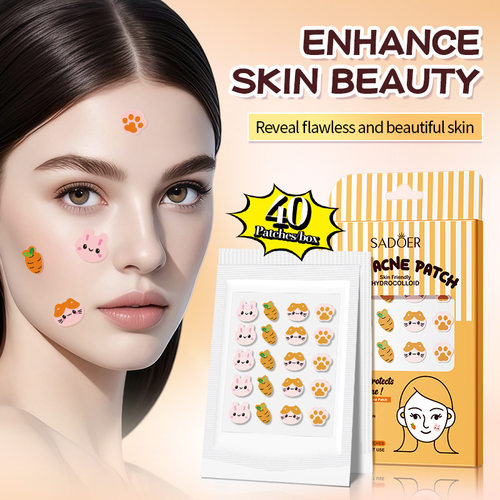 Full SADOER Rabbit and Cat Acne Cleansing Patch for Student