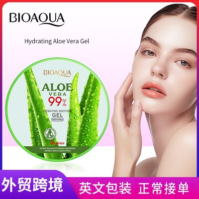 Full BIOAOUA moisturizing and soothing aloe gel 300g moistu